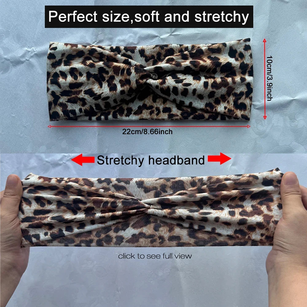 Wide Non-Slip Hair Bands for Yoga, Fitness, and Outdoor Activities
