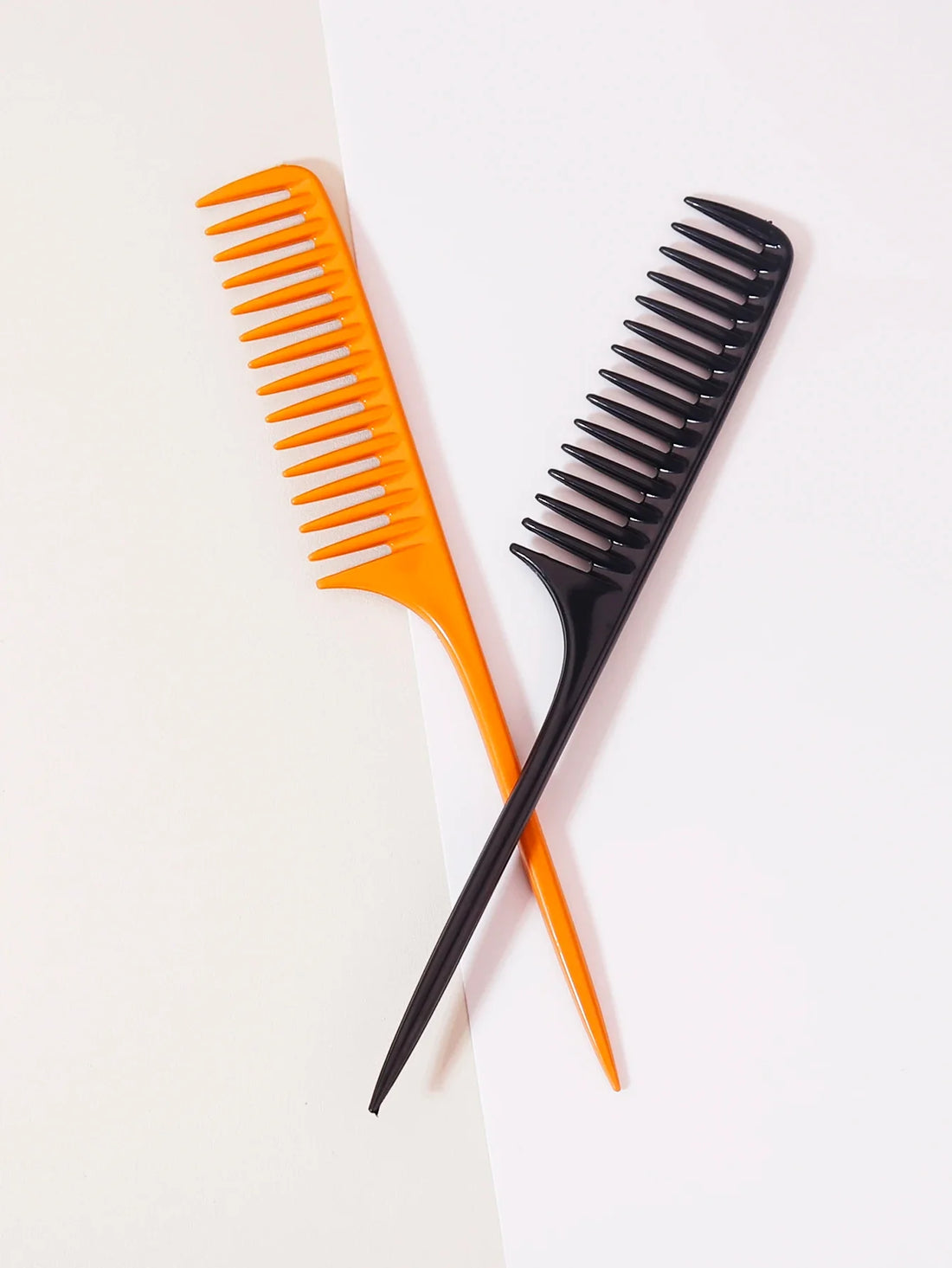 Wide Toothed Anti-Static Pointed Tail Comb 1 Piece