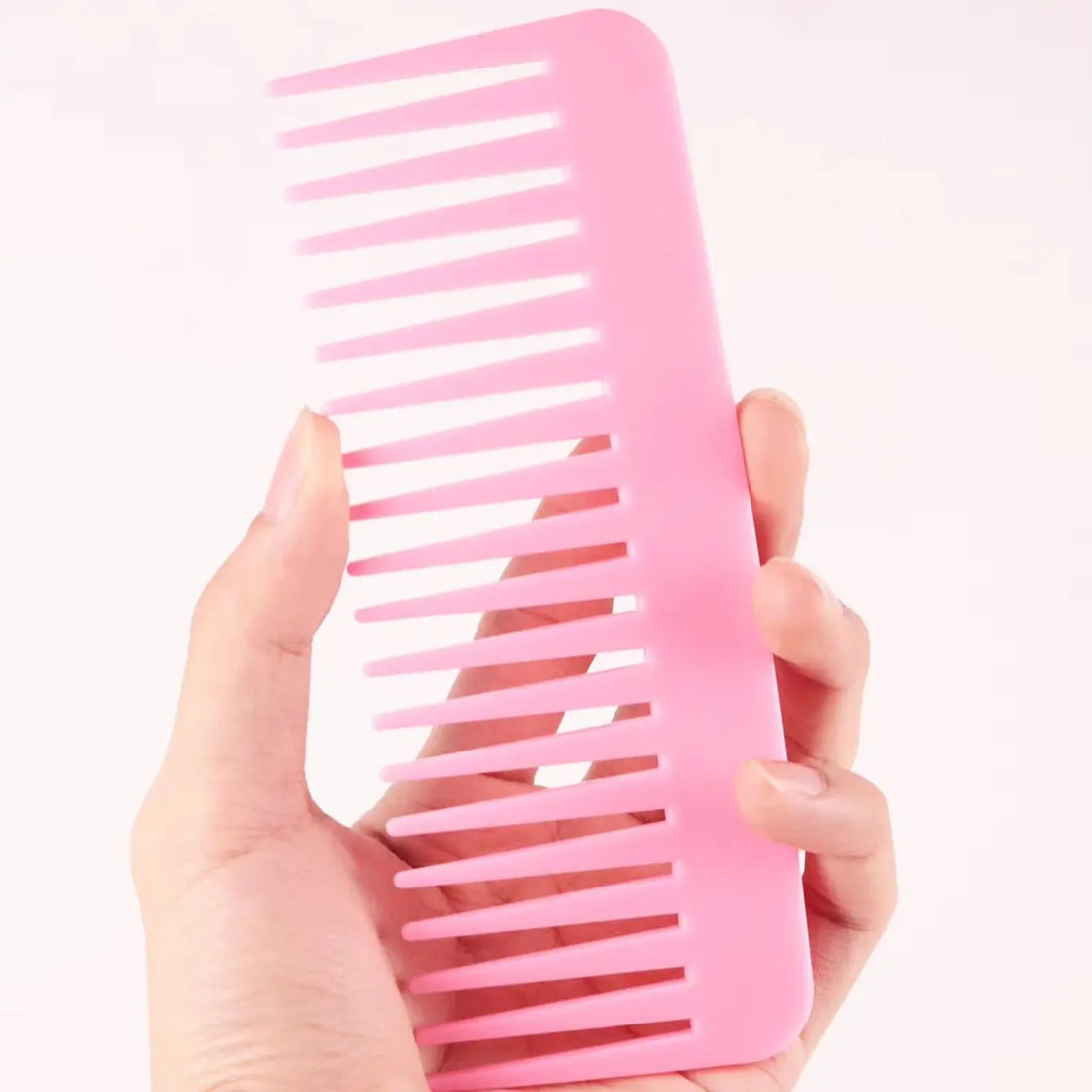 1pc Anti-Static Wide Tooth Hair Comb Plastic Salon Styling Tool