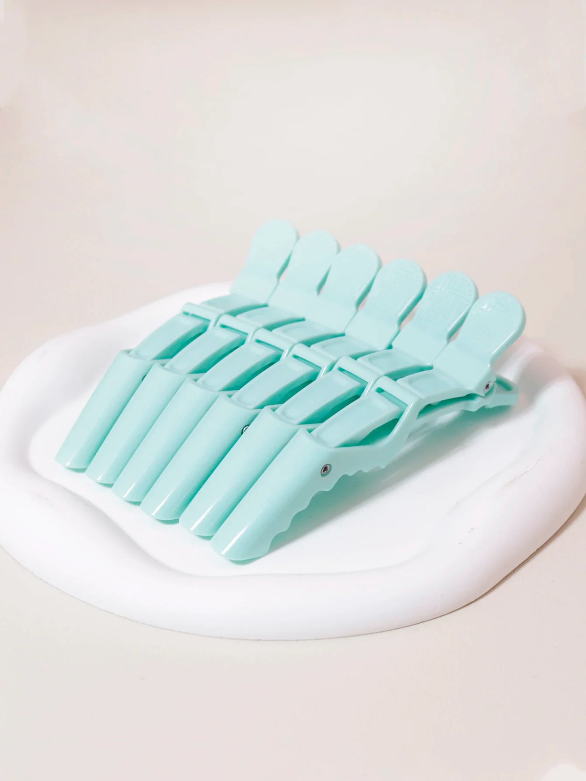 1 to 6 Piece Alligator Hair Clips Crocodile Grip Salon Styling Tool