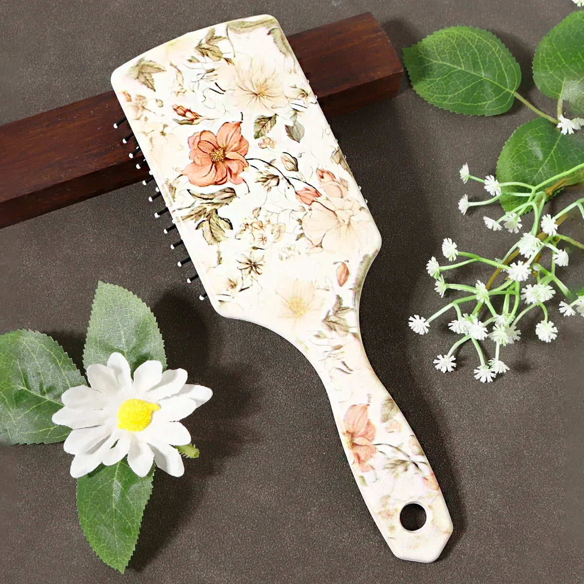 Anti-Static Nylon Hair Brush With ABS Plastic Handle 1 Piece