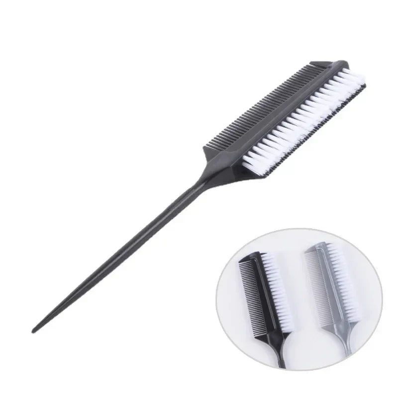 Double Sided Nylon Hair Dyeing Comb and Brush Styling Tool 1 Pack