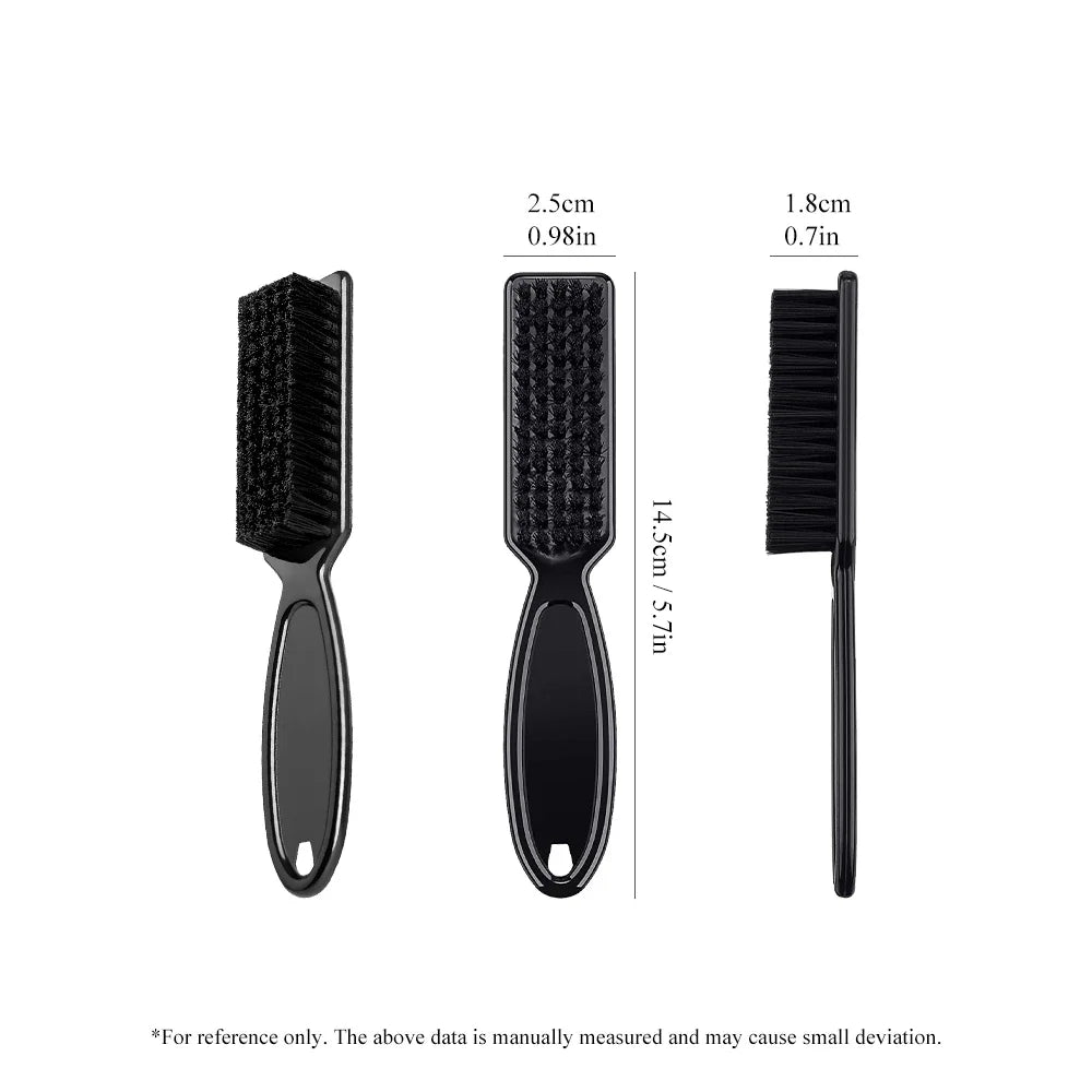Beard Styling Brush Plastic Hair Oil Carving Cleaning Brush 1 Piece