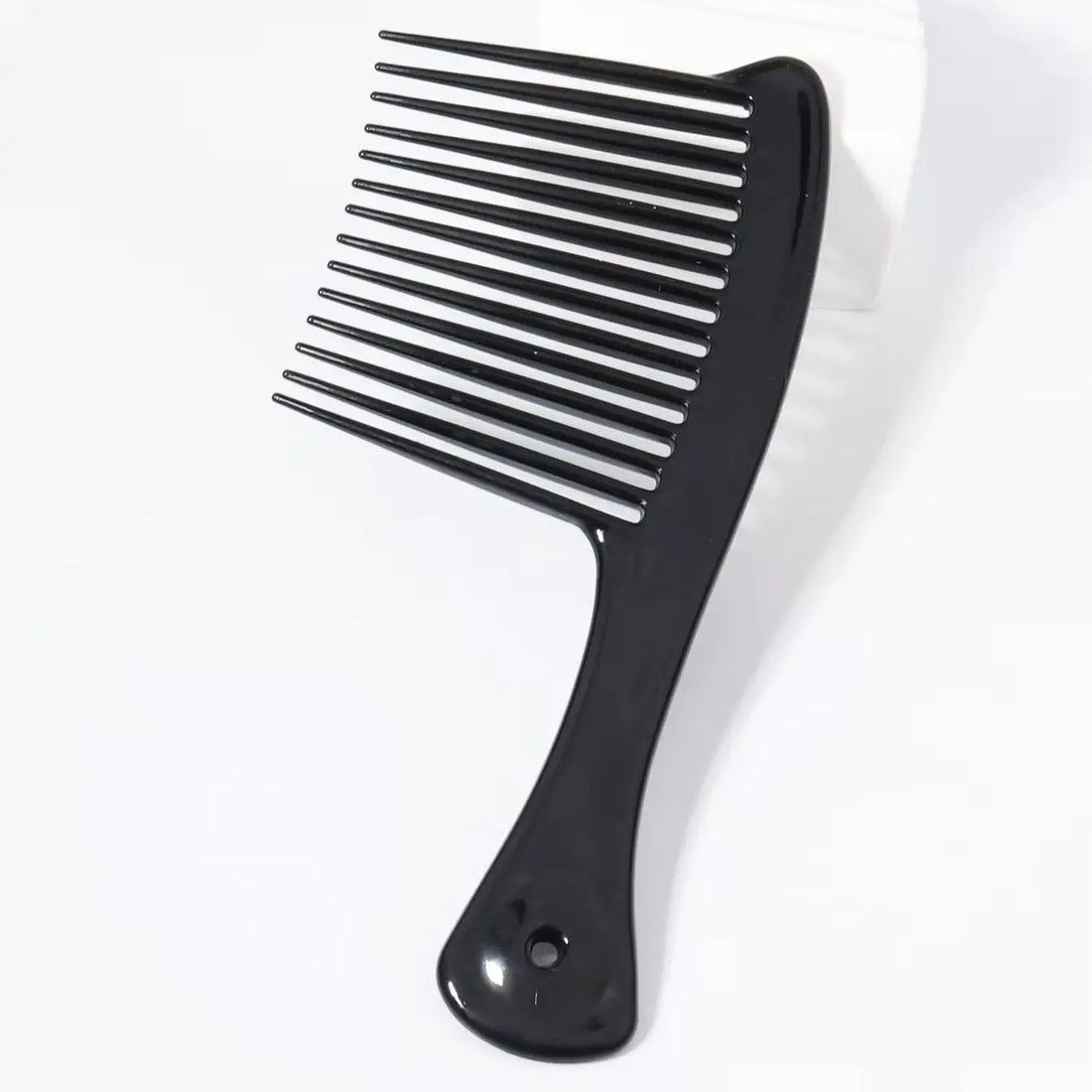 Wide Tooth Plastic Comb 1 Piece Hair Styling Tool