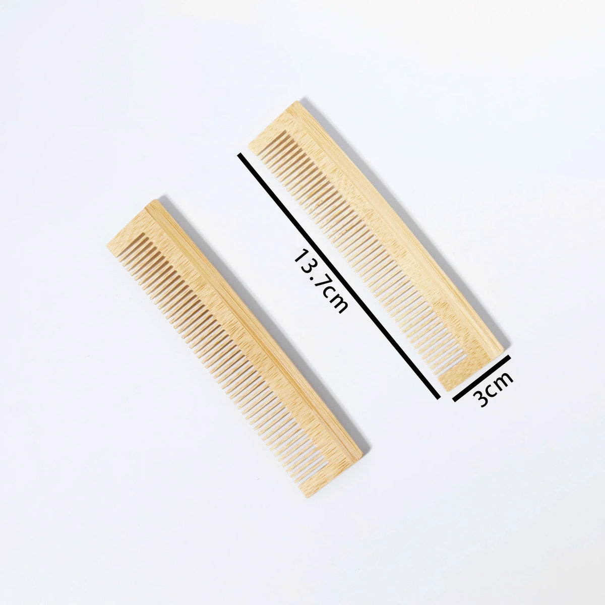 2pcs Fine Toothed Comb Heat Resistant Anti Static for Wigs