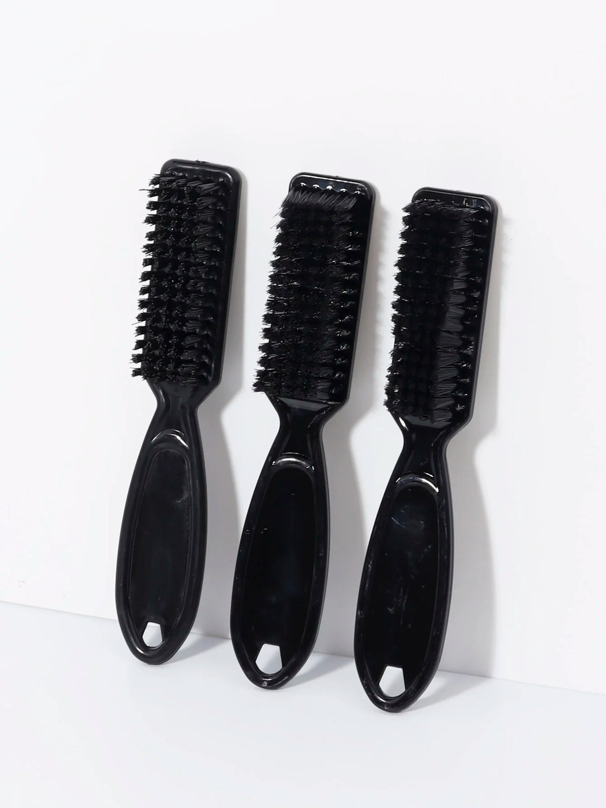 1 2 3pcs Beard Brush Hair Clipper Cleaning Brush Plastic Hair Styling Tool