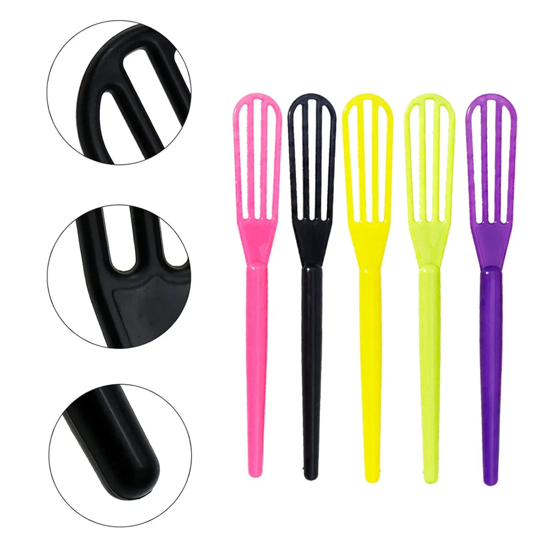 10pcs Hair Dye Mixing Sticks Plastic Root Mixing Tools