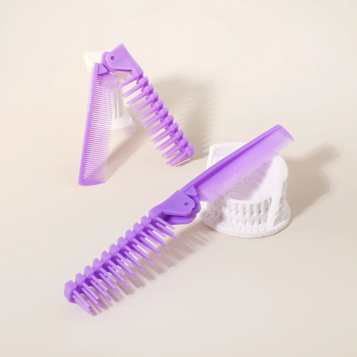 Anti-Static Folding Hair Comb Set 1 2 3 5 Pcs PP Material