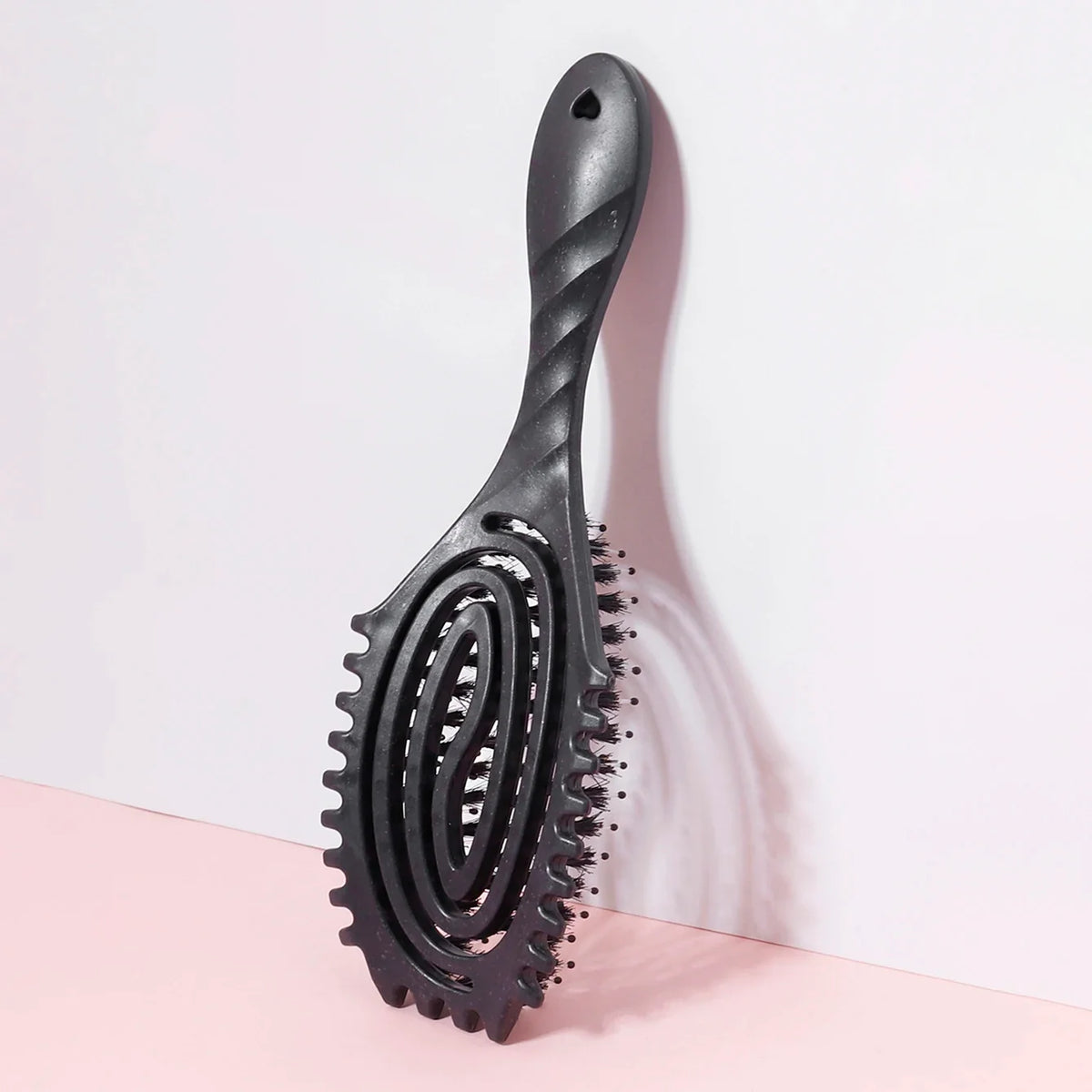 Hollow Scalp Massage Comb with Bristles Anti-Static PC 1 Piece
