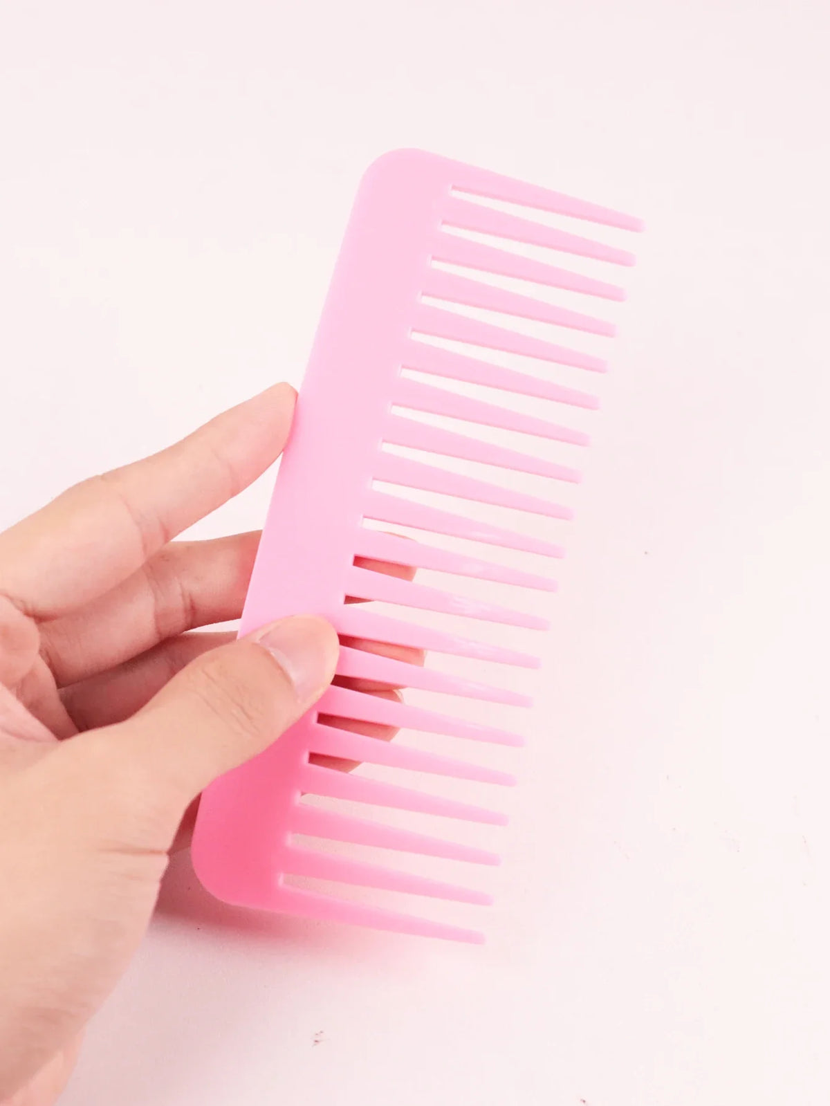 1pc Anti-Static Wide Tooth Hair Comb Plastic Salon Styling Tool