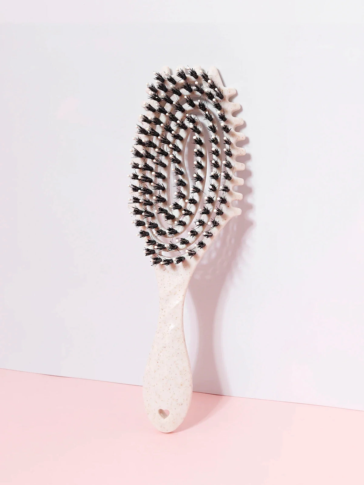 Hollow Scalp Massage Comb with Bristles Anti-Static PC 1 Piece