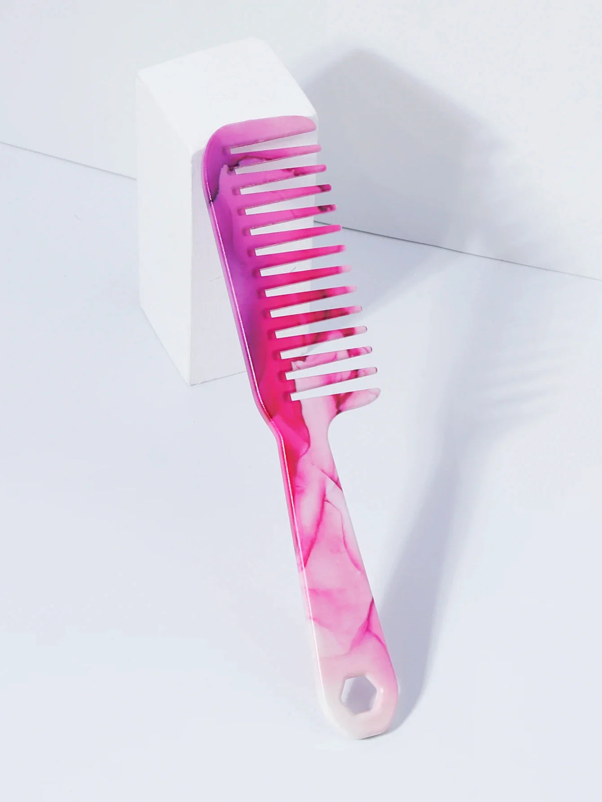 Wide Tooth Comb 1 Piece Plastic Anti Frizz Hair Styling Tool