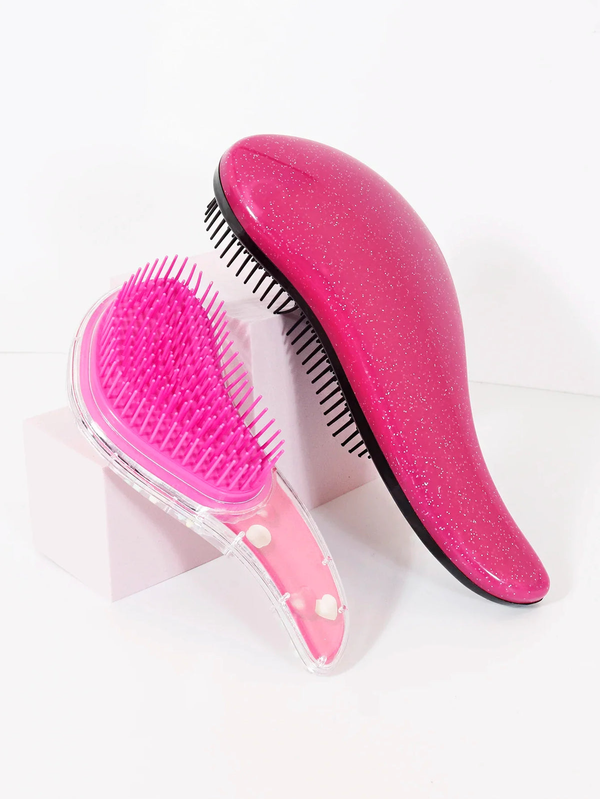 2 Piece PC Loop Hair Brush Set for Daily Hair Care and Styling