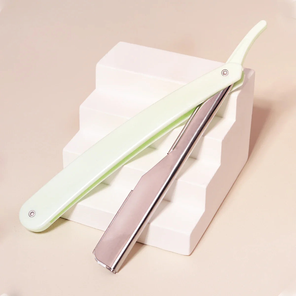 1 or 2 Piece Straight Edge Manual Shaver for Real Hair Wigs