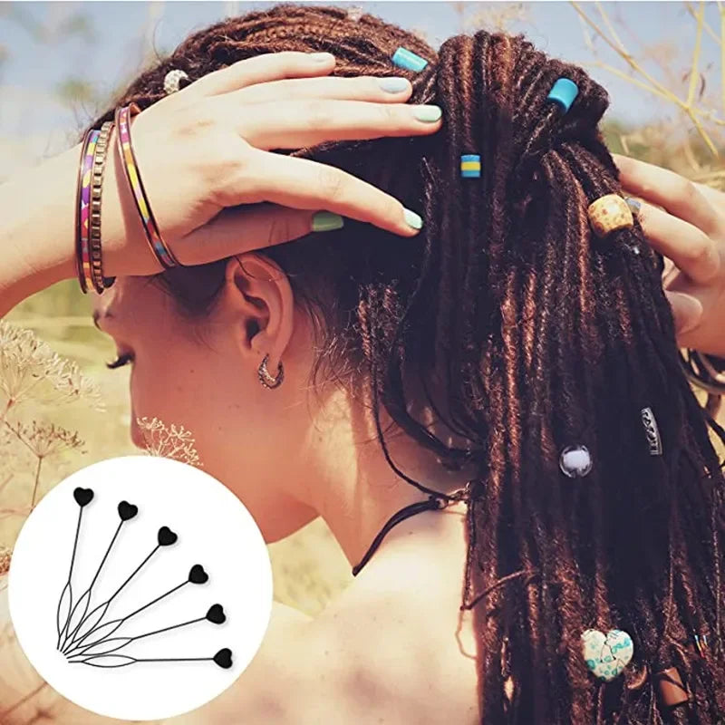 Plastic Hair Pulling Needle Styling Tool ABS Resin