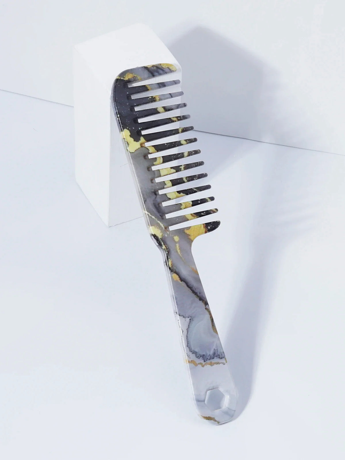 Wide Tooth Comb 1 Piece Plastic Anti Frizz Hair Styling Tool