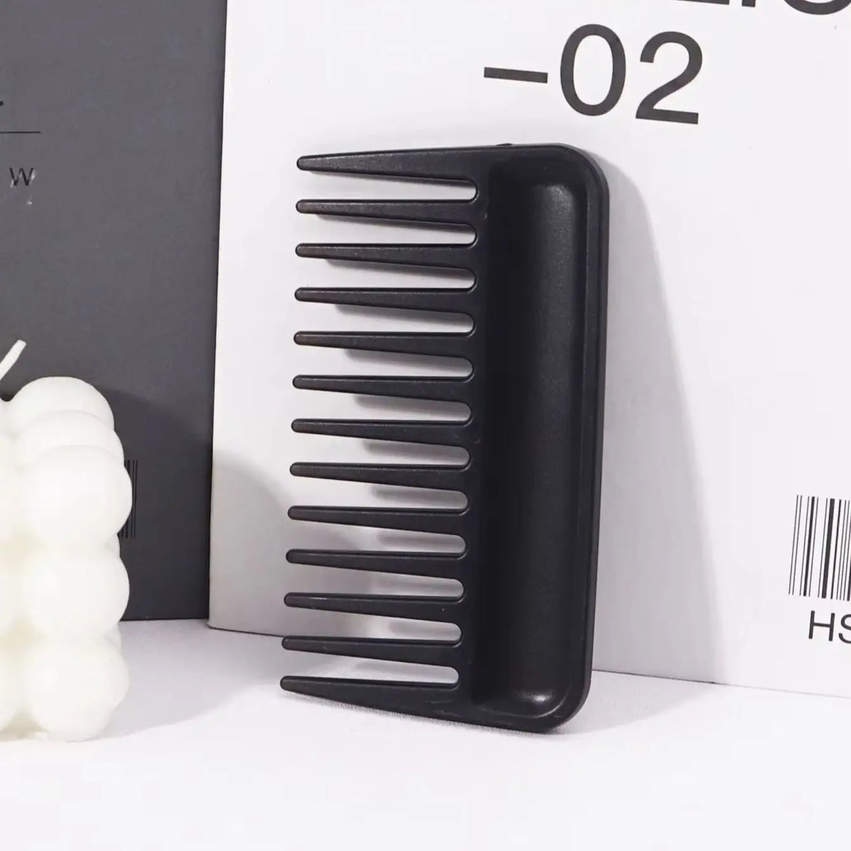 Wide Toothed Comb Anti Static Anti Tangle Plastic Hair Comb 1 Piece