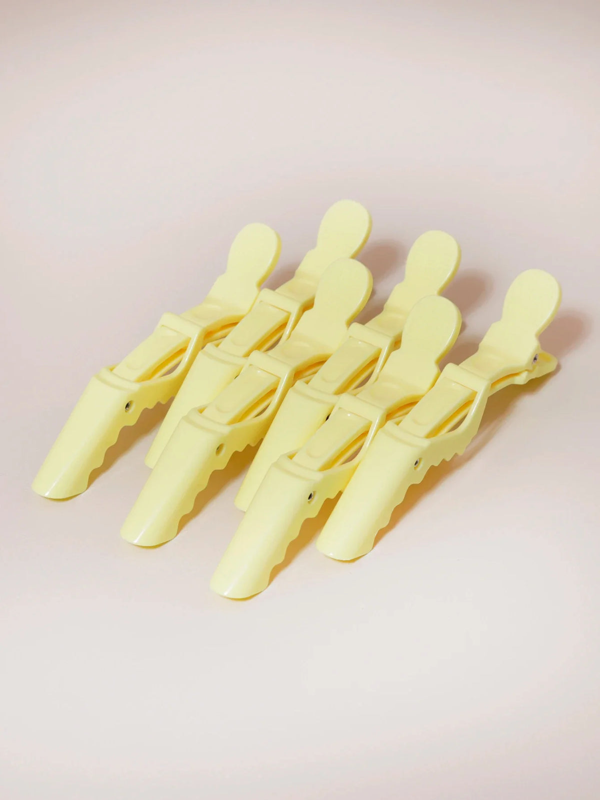 1 to 6 Piece Alligator Hair Clips Crocodile Grip Salon Styling Tool
