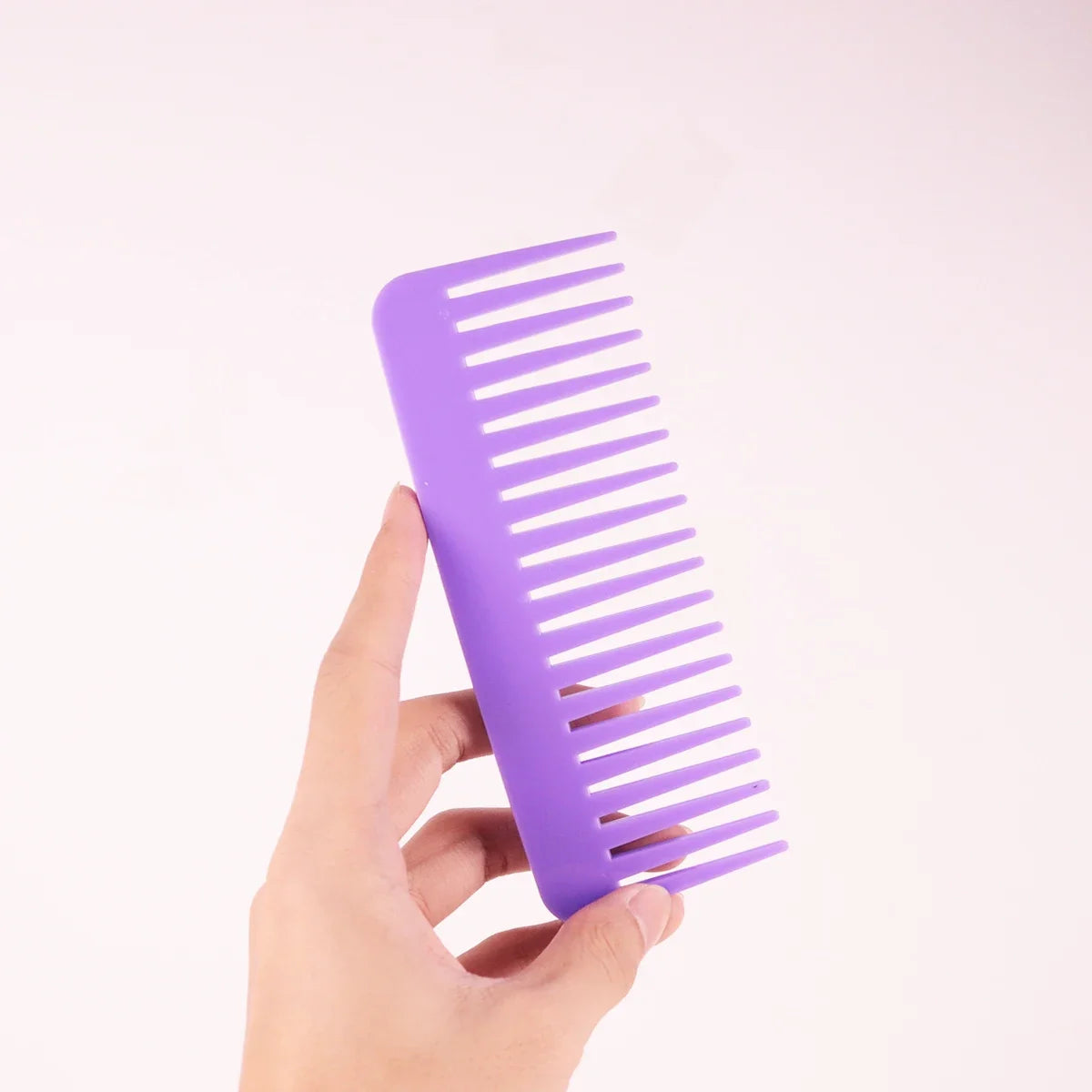 1pc Anti-Static Wide Tooth Hair Comb Plastic Salon Styling Tool