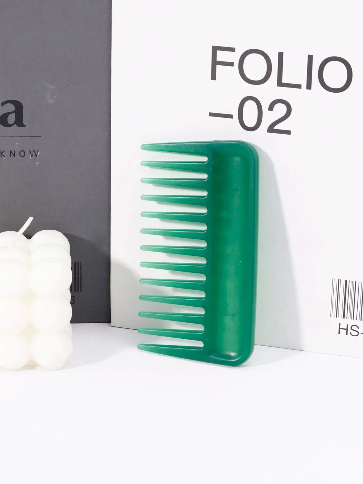 Wide Toothed Comb Anti Static Anti Tangle Plastic Hair Comb 1 Piece