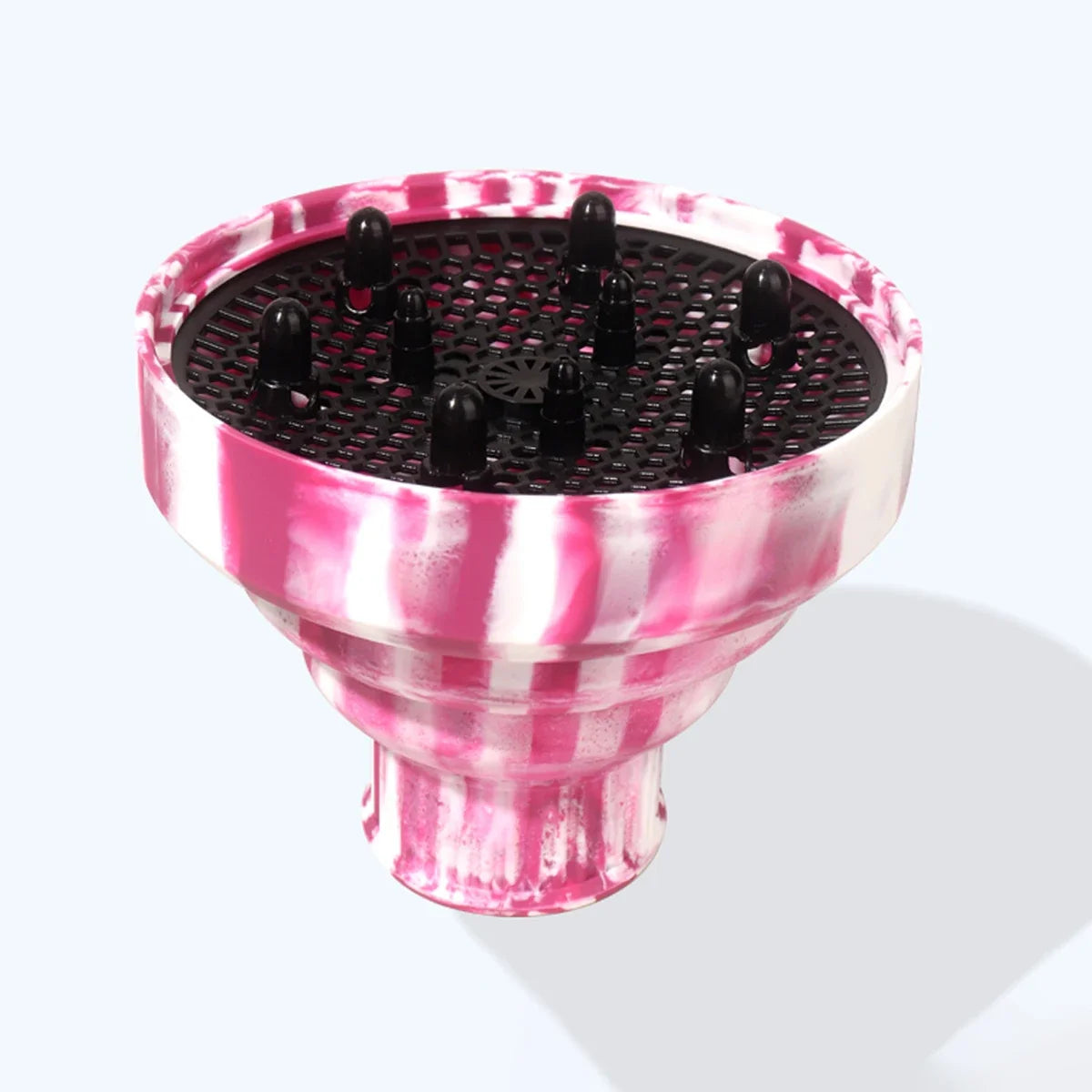 1 Piece Heat Resistant Silicone Hair Dryer Diffuser Cover Foldable