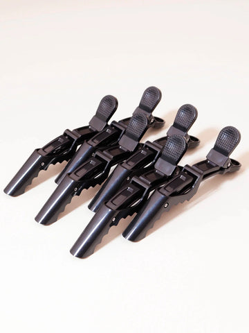 1 to 6 Piece Alligator Hair Clips Crocodile Grip Salon Styling Tool