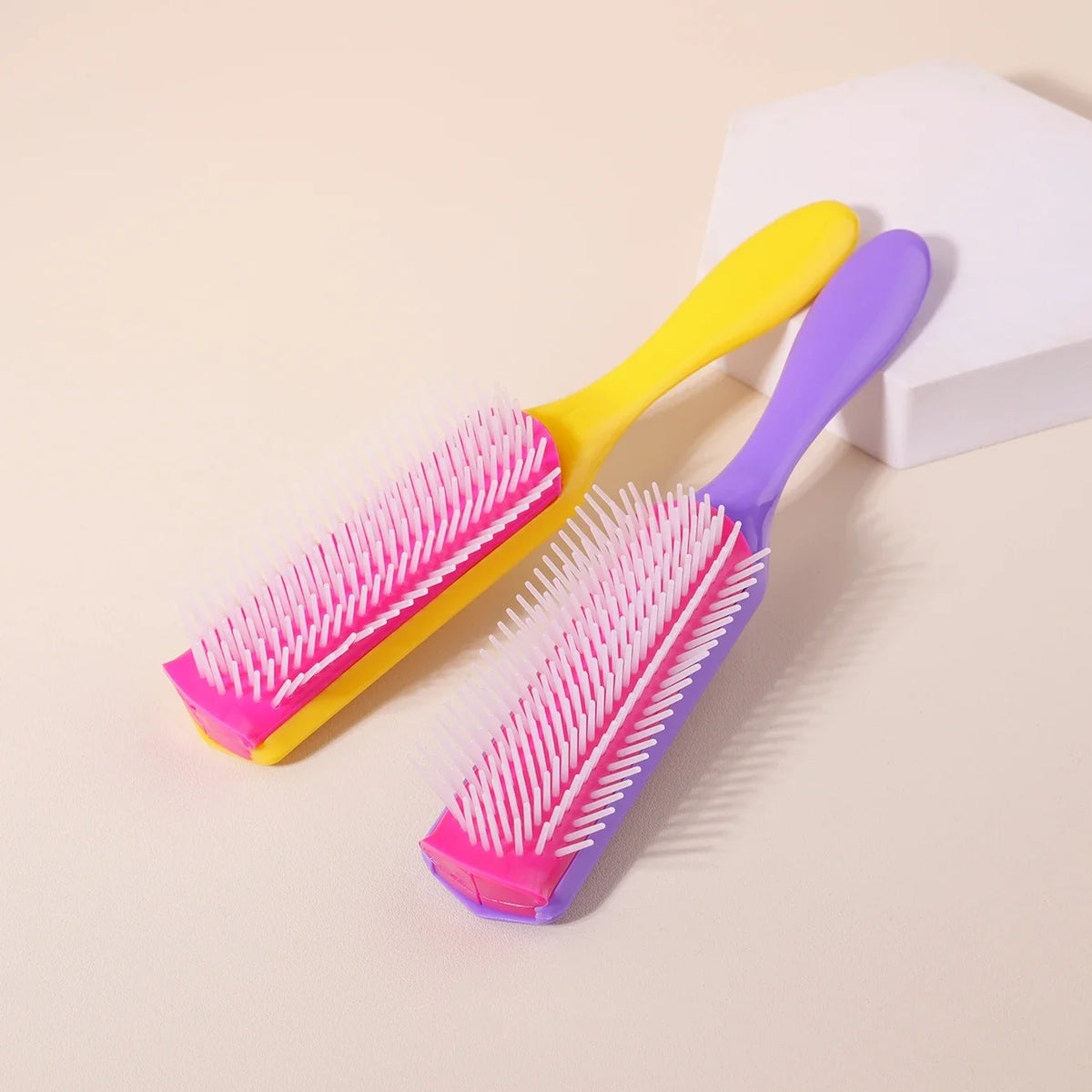 Styling Hair Brush Loop Brush Set 1 2 3 6 Pcs PP Material