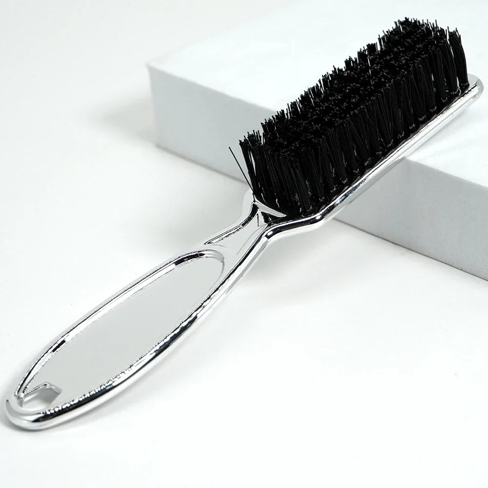 Beard Styling Brush Plastic Hair Oil Carving Cleaning Brush 1 Piece