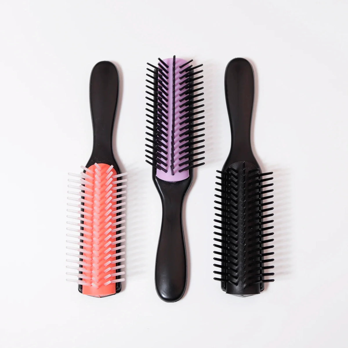 Styling Hair Brush Loop Brush Set 1 2 3 6 Pcs PP Material