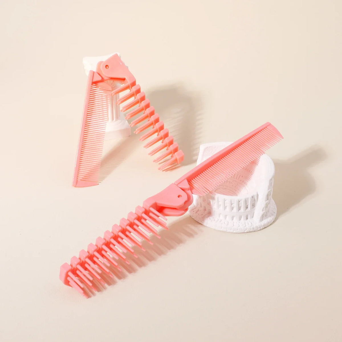 Anti-Static Folding Hair Comb Set 1 2 3 5 Pcs PP Material