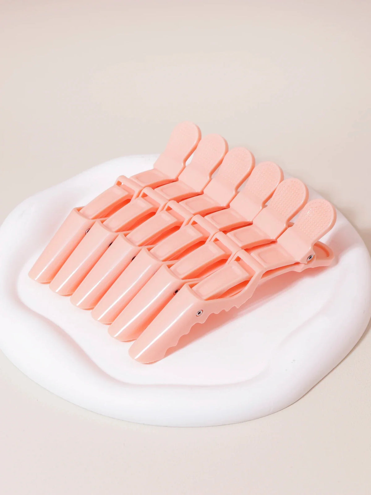 1 to 6 Piece Alligator Hair Clips Crocodile Grip Salon Styling Tool