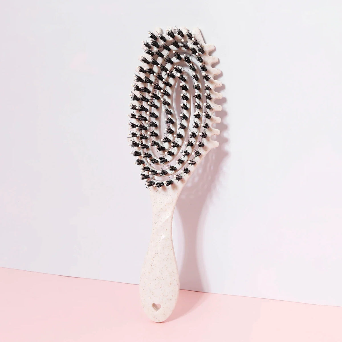 Hollow Scalp Massage Comb with Bristles Anti-Static PC 1 Piece