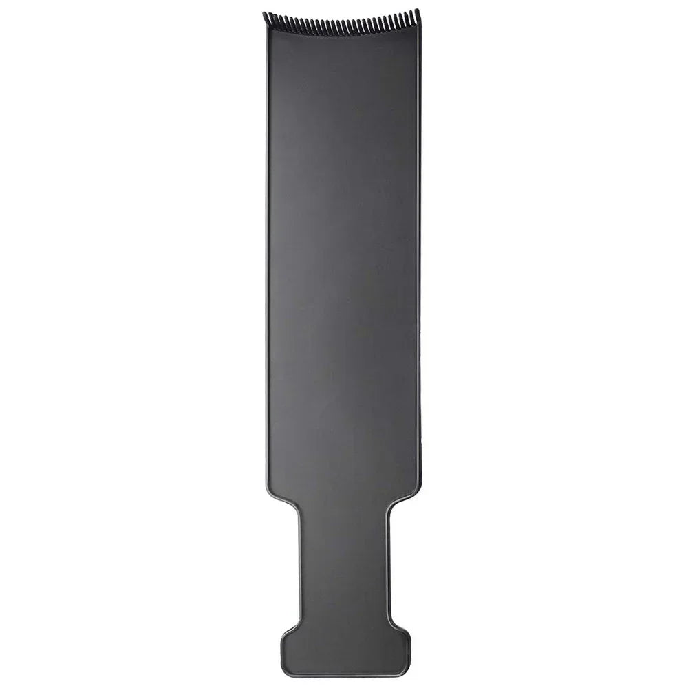 Toothed Hair Dye Plate and Brush 1 Piece PVC Hair Dye Tool