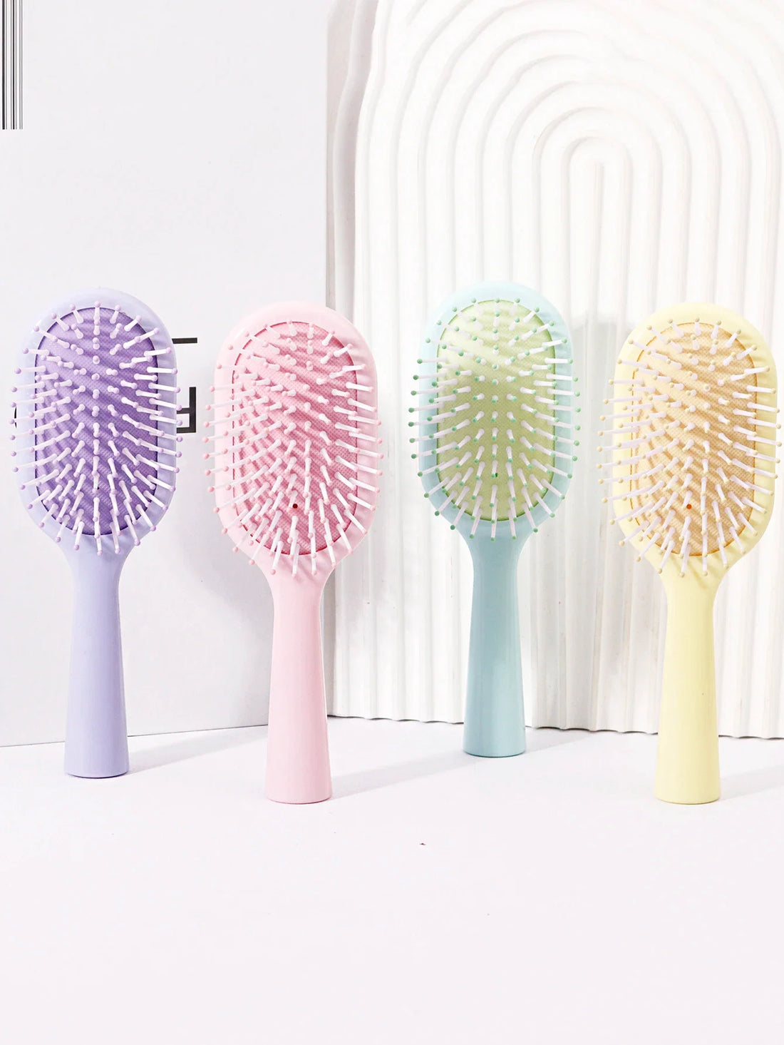 Multi-Color Mini Air Cushion Comb Plastic Anti-Static Soft Tooth Comb 1pc 4pcs