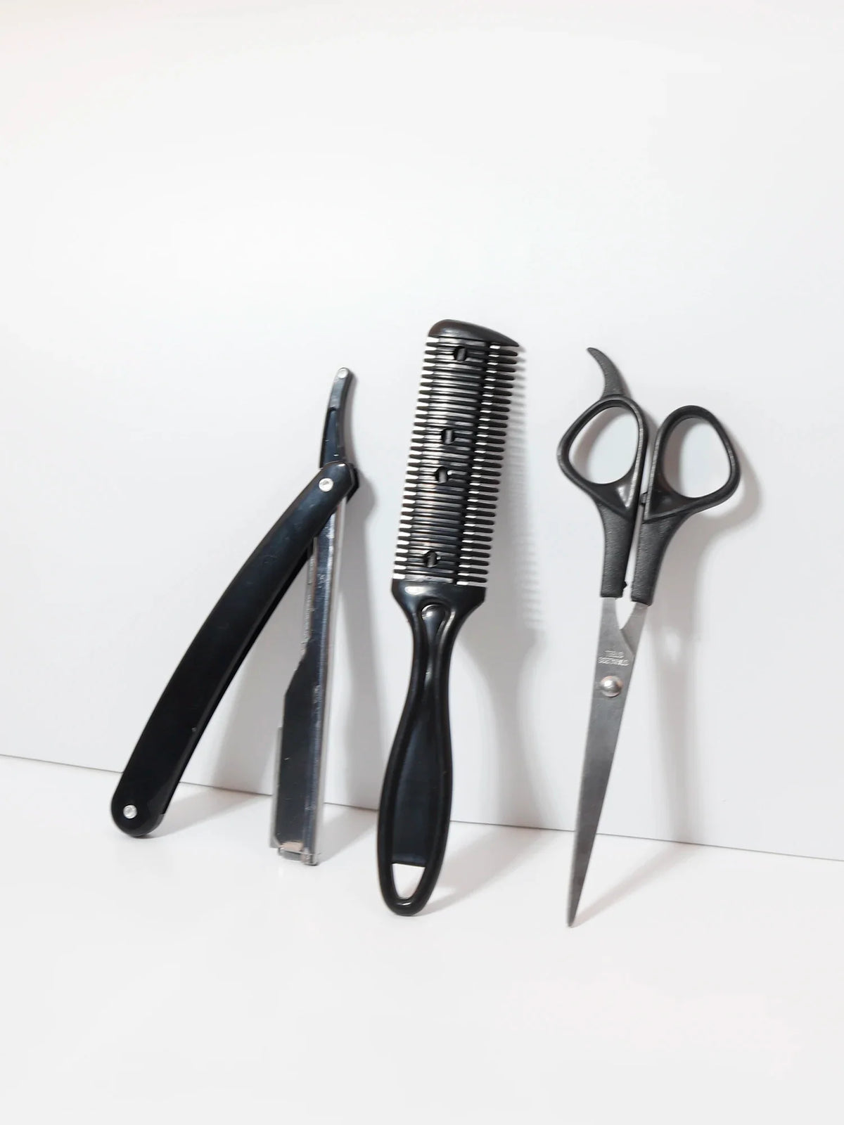3pcs Hair Cutting Set For Beard Edge Hair And Facial Hair Styling Tools