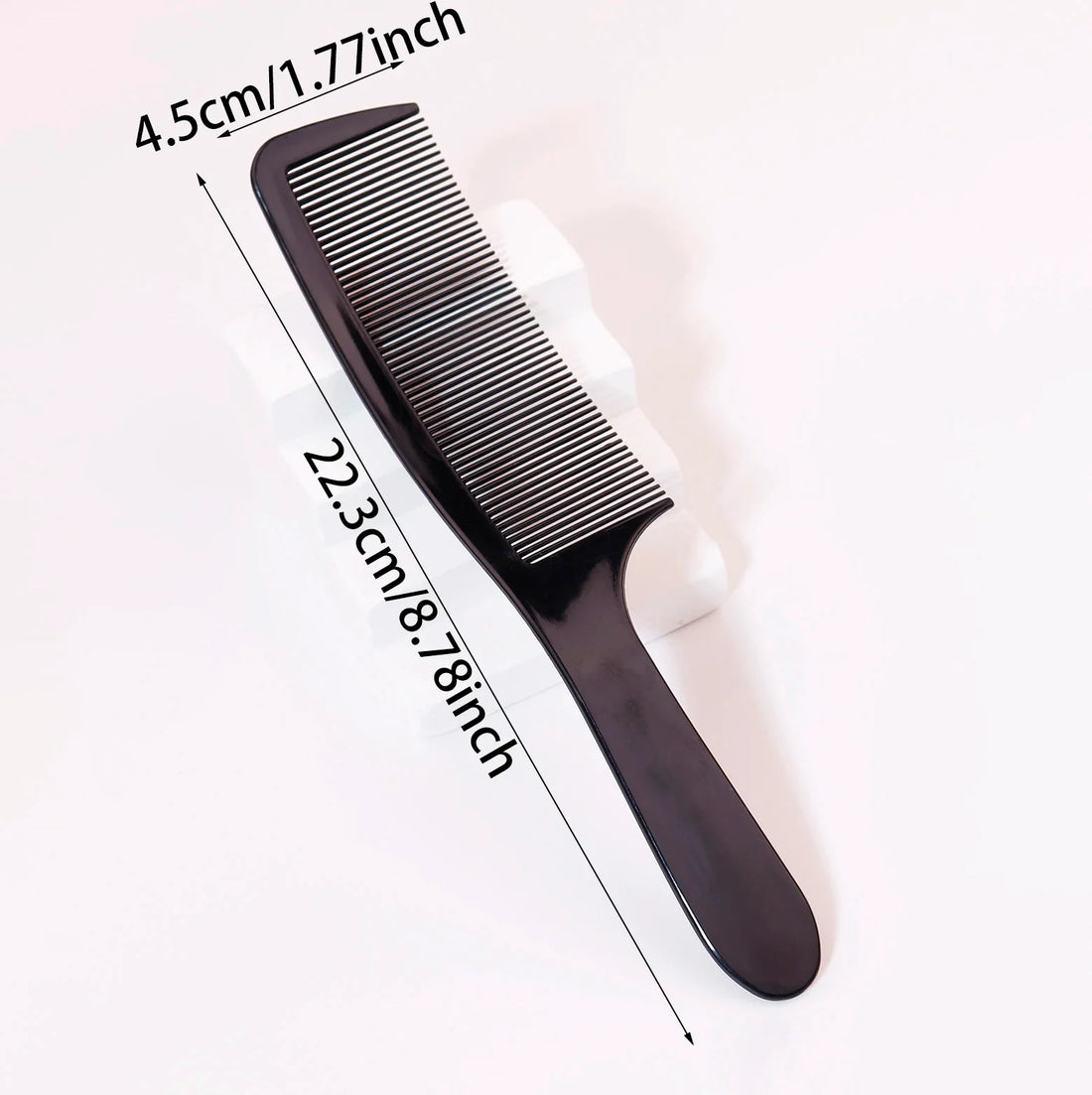 Flat Headed Curved Comb 1 Piece PP Hair Cutting Tool