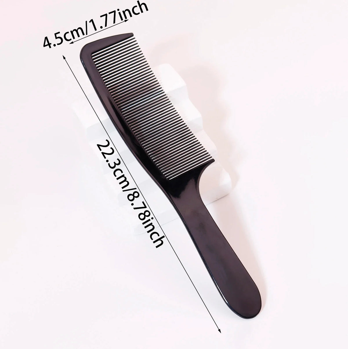 Flat Headed Curved Comb 1 Piece PP Hair Cutting Tool