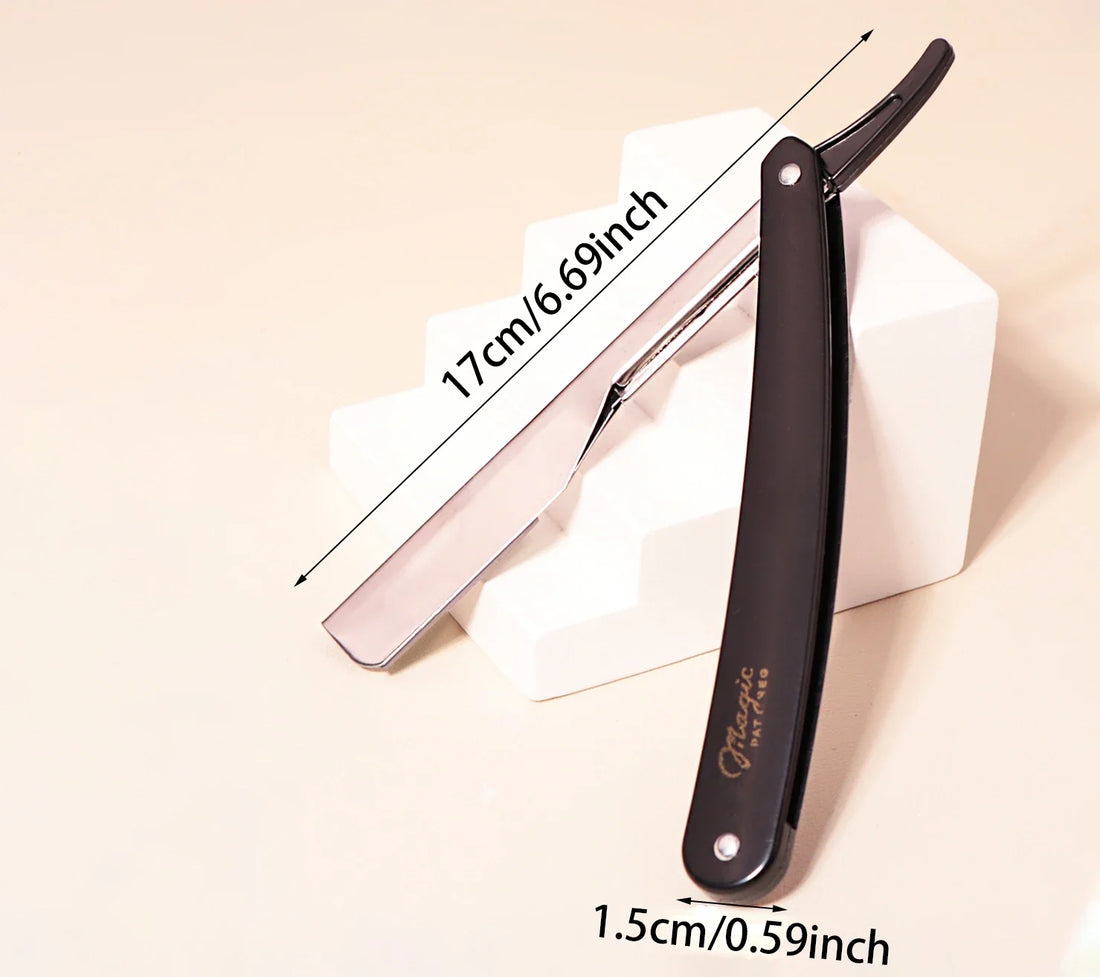 1 or 2 Piece Straight Edge Manual Shaver for Real Hair Wigs