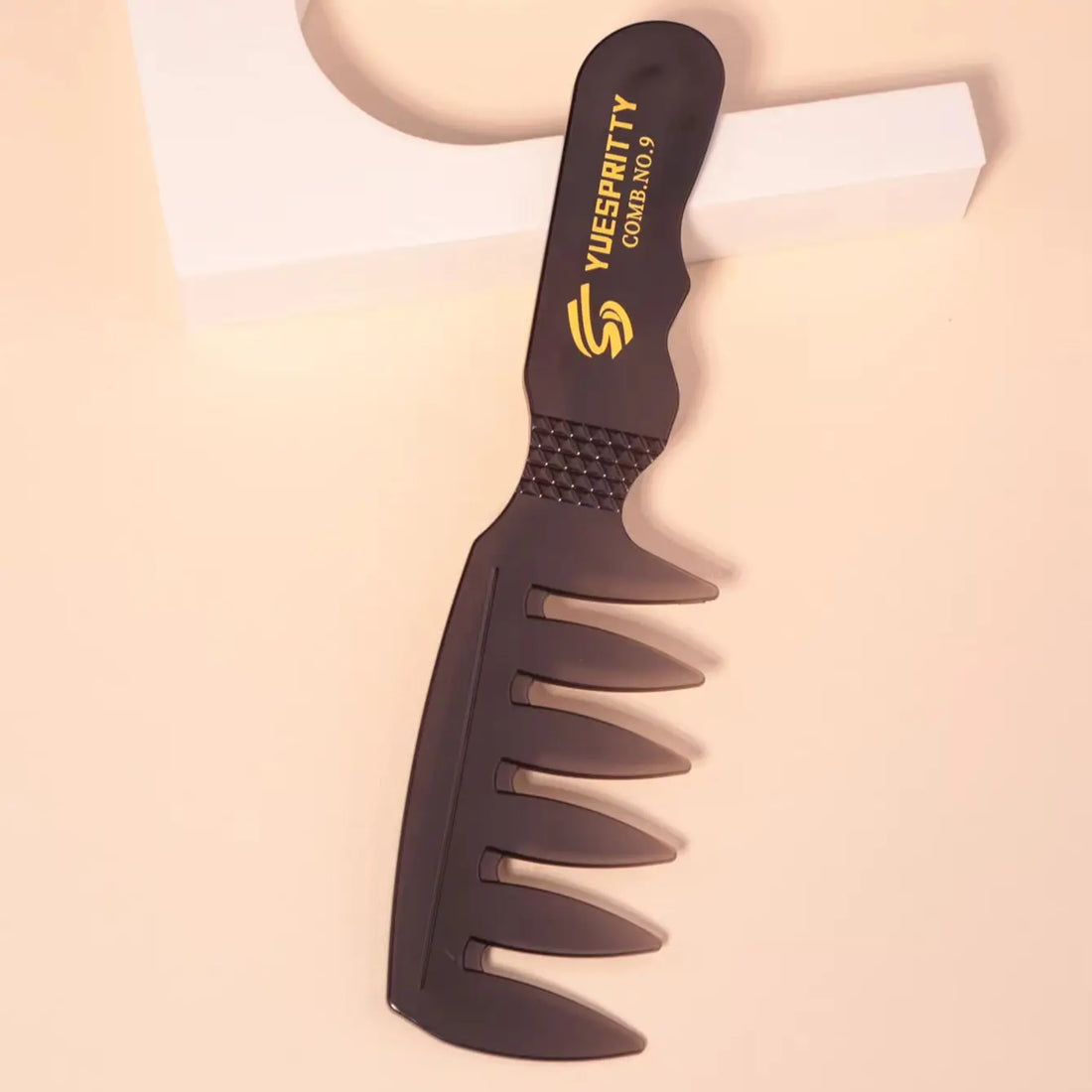 Wide Tooth Plastic Hair Comb 1pc Fishbone Styling Tool for Wigs
