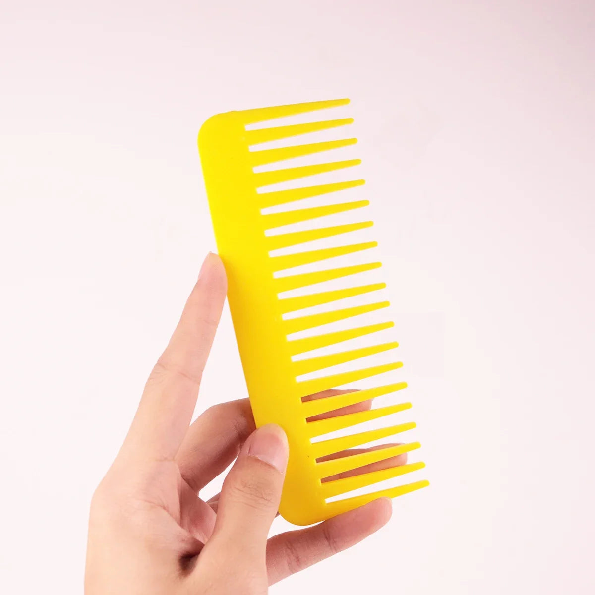 1pc Anti-Static Wide Tooth Hair Comb Plastic Salon Styling Tool