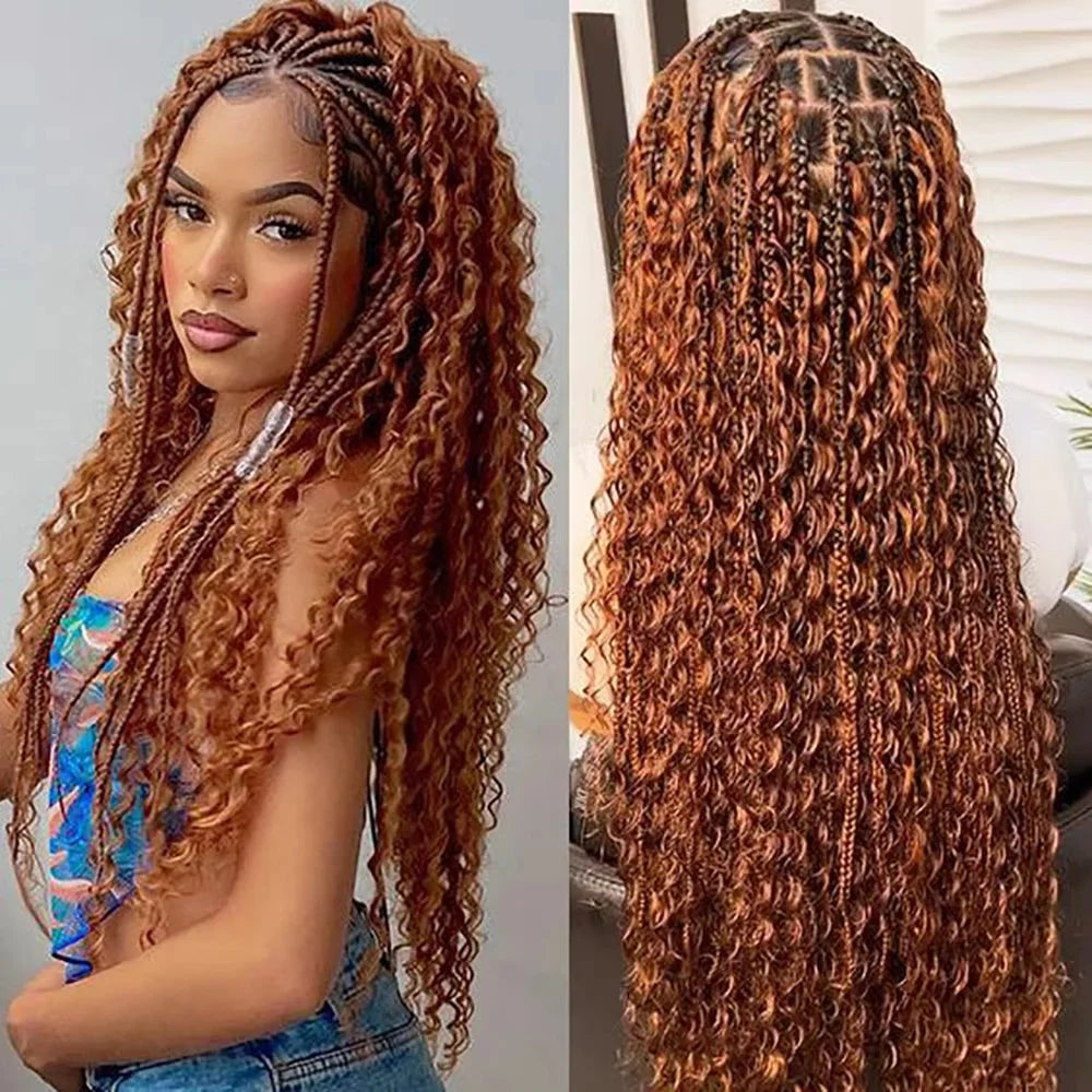 100g Boho Braids Deep Wave Brazilian Human Hair Bulk Bundles No Weft