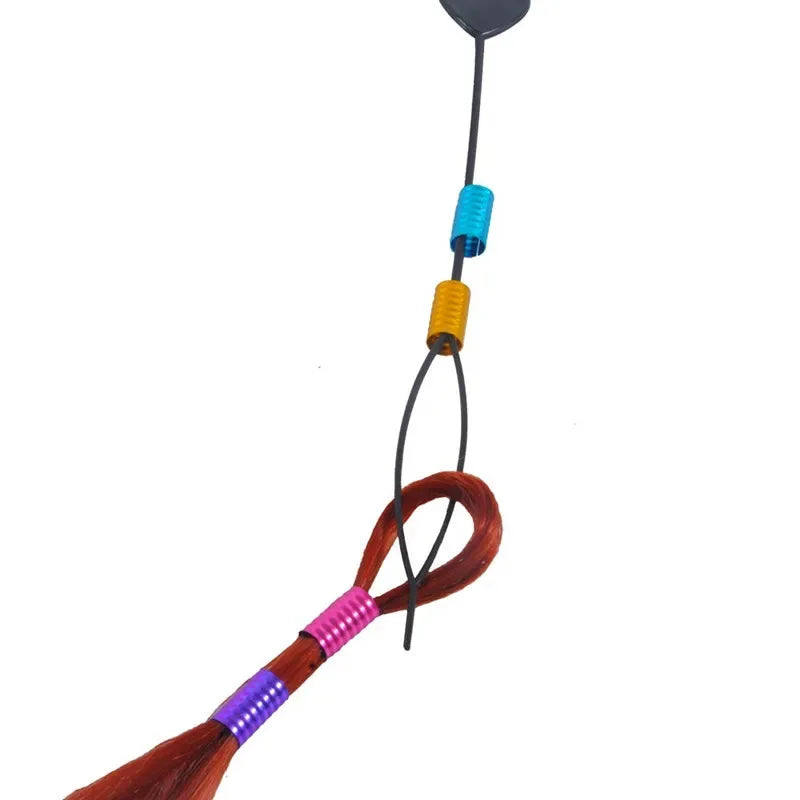 Plastic Hair Pulling Needle Styling Tool ABS Resin