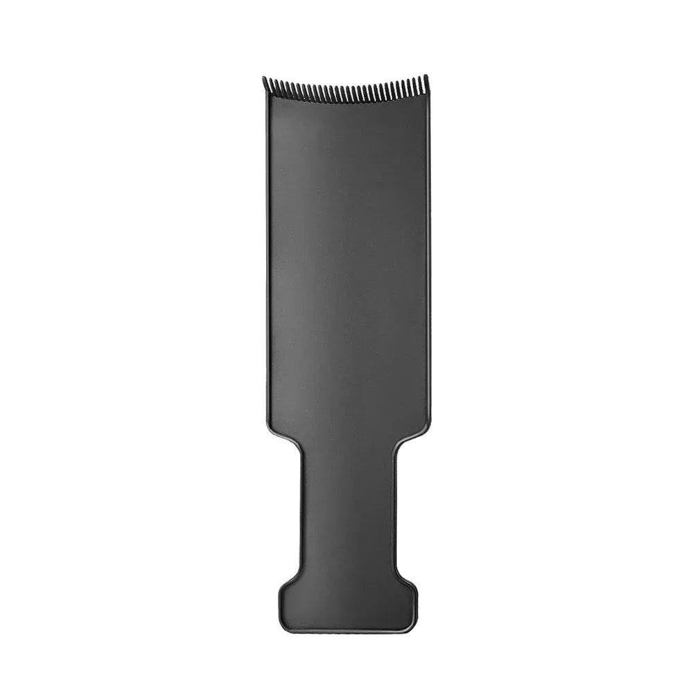 Toothed Hair Dye Plate and Brush 1 Piece PVC Hair Dye Tool