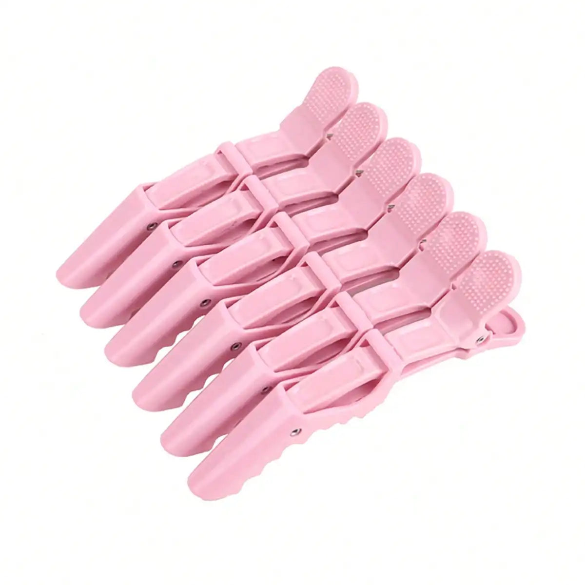 1 to 6 Piece Alligator Hair Clips Crocodile Grip Salon Styling Tool