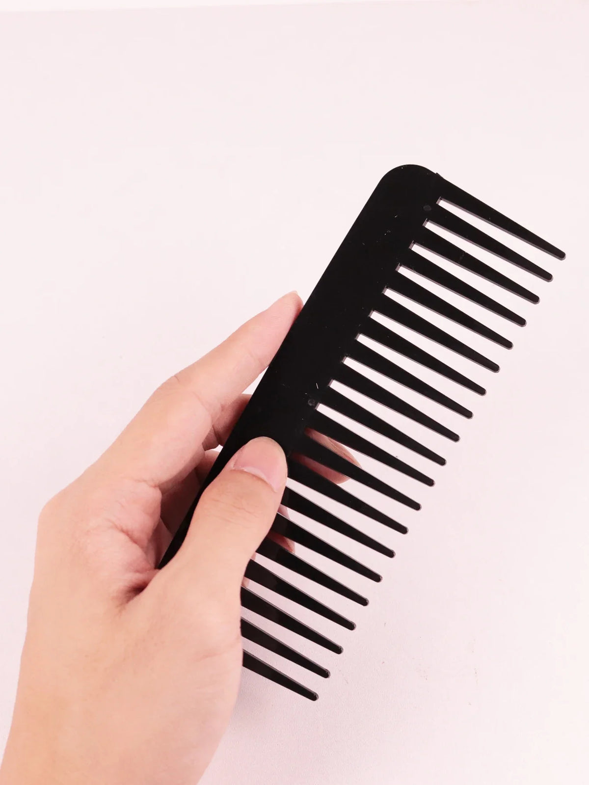1pc Anti-Static Wide Tooth Hair Comb Plastic Salon Styling Tool