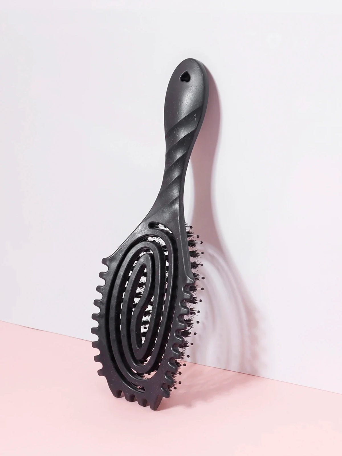 Hollow Scalp Massage Comb with Bristles Anti-Static PC 1 Piece