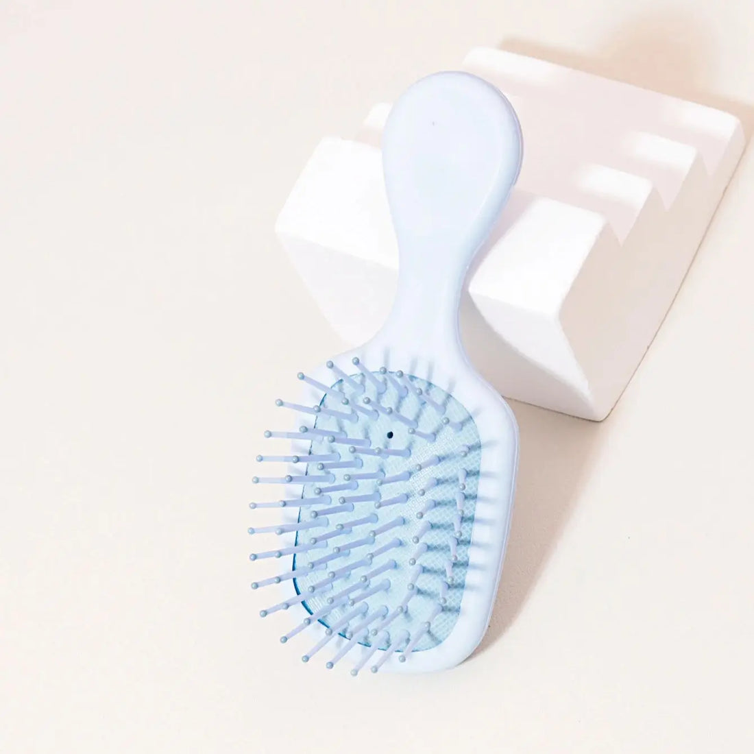 Mini Paddle Hair Brush 1 Piece PP Material Loop Brush for Wigs
