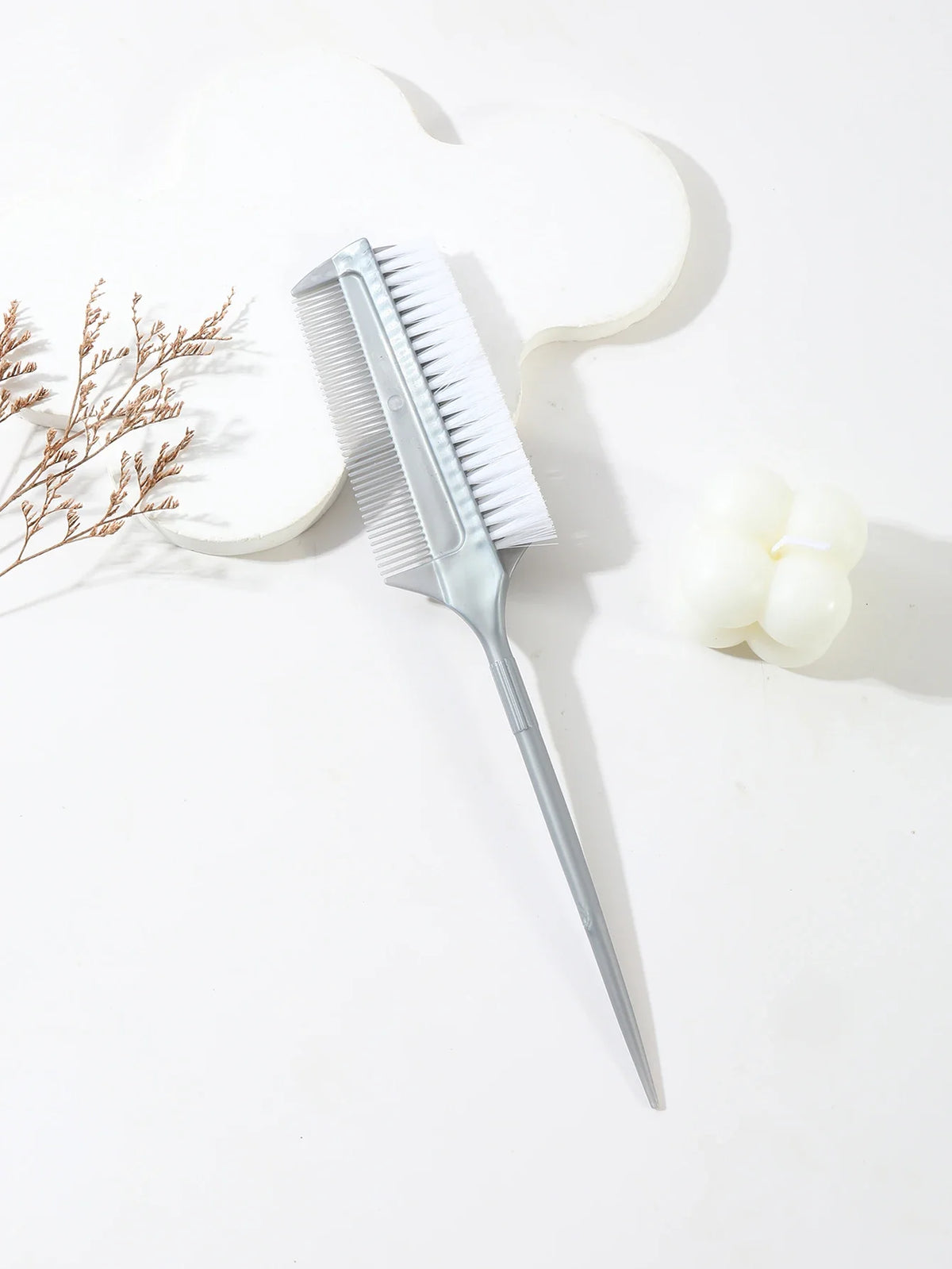Hair Dye and Styling Brush Soft Bristles 1 or 2 Piece PC Loop Brush