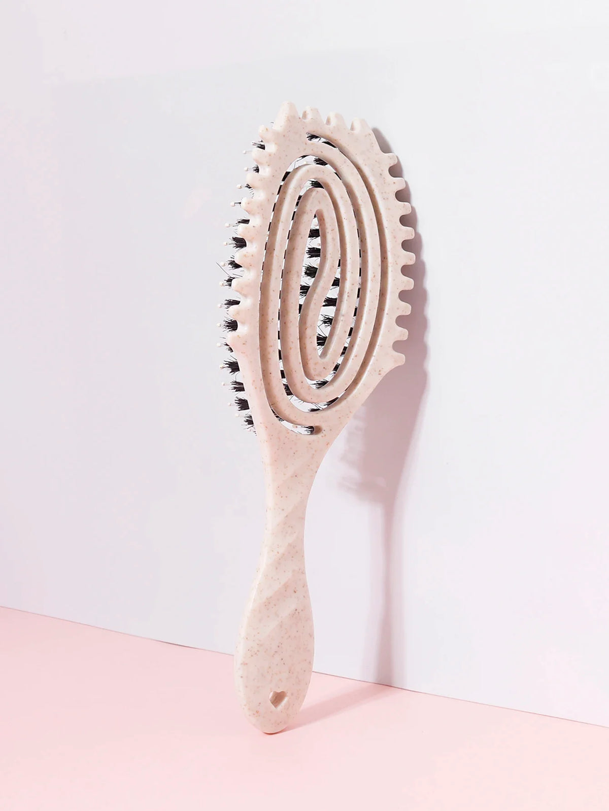 Hollow Scalp Massage Comb with Bristles Anti-Static PC 1 Piece