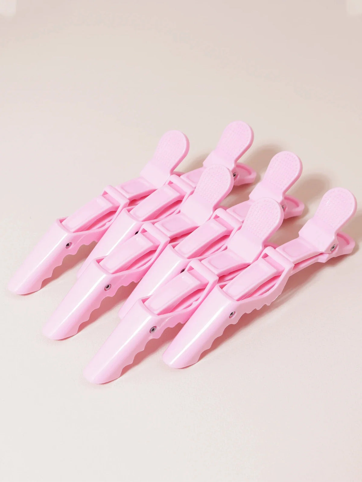 1 to 6 Piece Alligator Hair Clips Crocodile Grip Salon Styling Tool